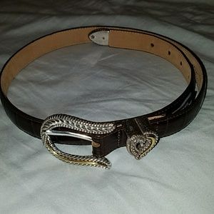 Brighton leather belt
